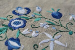 photo of embroidery