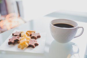 cookies and coffee image